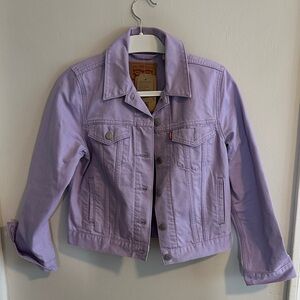 Levi's Light Purple Denim Jacket
